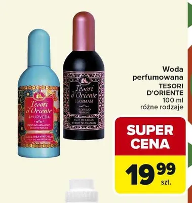 Woda perfumowana TESORI D'ORIENTE promocja w Carrefour