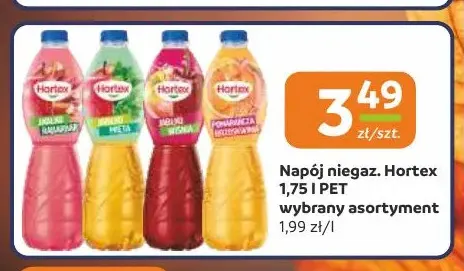 Napój niegazowany Hortex promocja w Gama