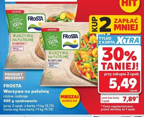 Warzywa na patelnię FROSTA promocja w Kaufland