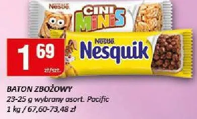 Baton zbożowy promocja w Chorten