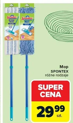 Mop Spontex promocja w Carrefour