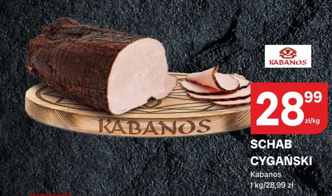 Schab cygański Kabanos promocja w Chorten