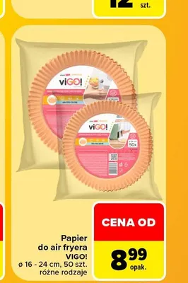 Papier do air fryera Vigo! promocja w Carrefour