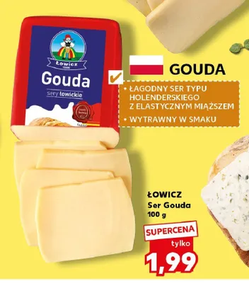 Ser Gouda Łowicz promocja w Kaufland
