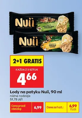 Lody na patyk Anatolian Pistachio promocja w Biedronka