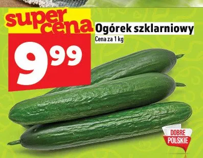 Ogórek szklarniowy promocja w TOPAZ