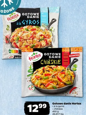 Gotowe danie à la gyros Hortex promocja w Netto