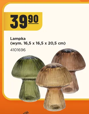 Lampka 16,5x16,5x20,5 cm promocja w MR. DIY