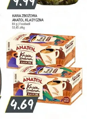 Kawa zbożowa Anatol Klasyczna promocja w Słoneczko