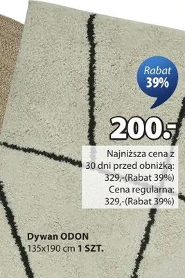 Dywan ODON promocja w Jysk