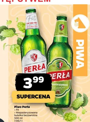 Piwo Perła Fit promocja w Netto