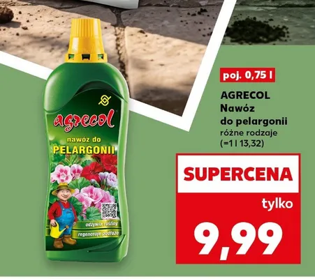 Nawóz do pelargonii Agrecol promocja w Kaufland