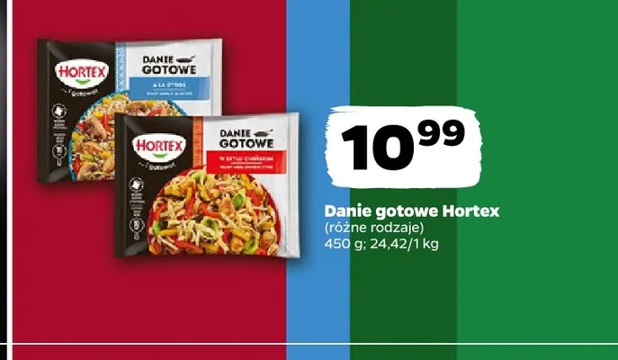 Danie gotowe Hortex w stylu chińskim promocja w Netto