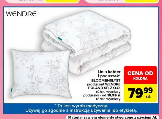 Poduszka Wendre Bloomenslyst promocja w Carrefour