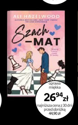 Książka Szach-mat Ali Hazelwood promocja w Empik