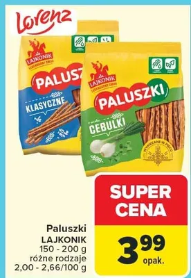 Paluszki Lorenz promocja w Carrefour