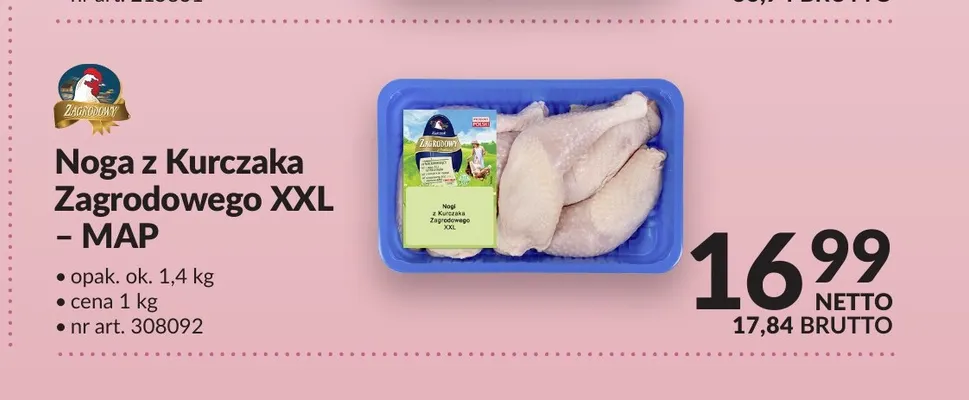Noga z kurczaka XXL promocja w Makro