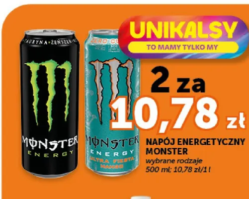Napój energetyczny Monster Energy promocja w ABC