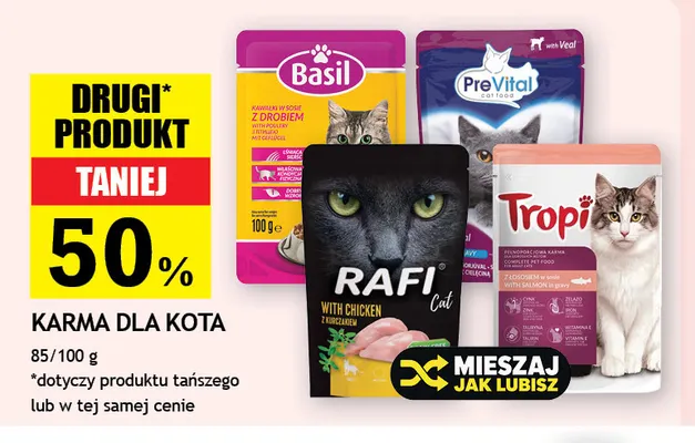Karma dla kota promocja w Gram Market