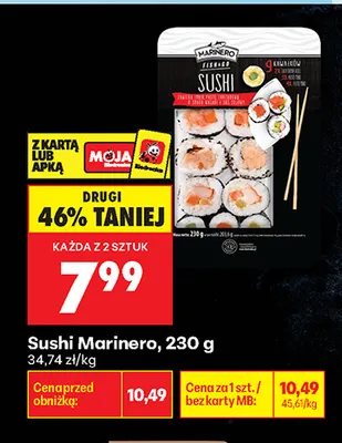 Sushi Marinero promocja w Biedronka