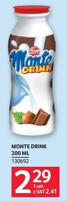 Monte Drink 200ml promocja w Selgros