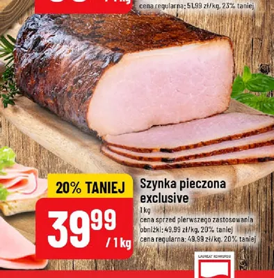 Szynka pieczona exclusive promocja w POLOmarket