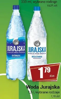 Woda Jurajska niegazowana promocja w Premium Nasz Sklep