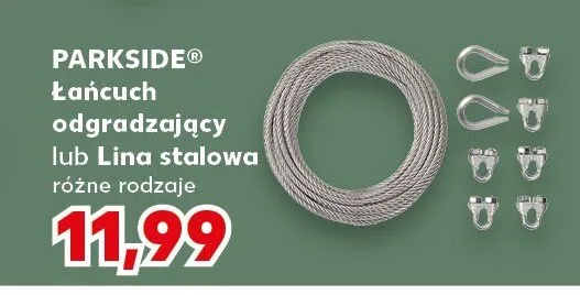 Łańcuch odgradzający XXL różne rodzaje promocja w Kaufland