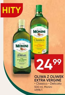 Oliwa z oliwek extra vergine Classico Monini promocja w Chata Polska
