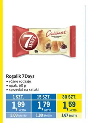 Rogalik 7Days promocja w Makro