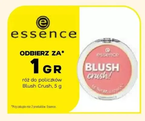 Róż do policzków Blush Crush Essence promocja w Drogerie Natura