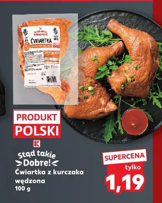 Ćwiartka z kurczaka wędzona Stąd Takie Dobre! promocja w Kaufland