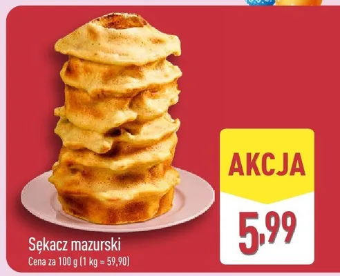 Sękacz mazurski promocja w Aldi