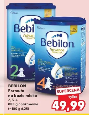 Formuła na bazie mleka Bebilon 2 promocja w Kaufland