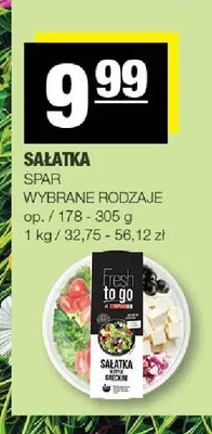 Sałatka Spar promocja w SPAR