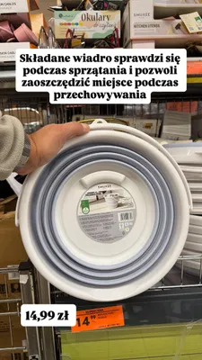 Miska składana Smukee Home promocja w Biedronka