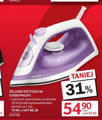 Żelazko Philips S1000 promocja w Selgros