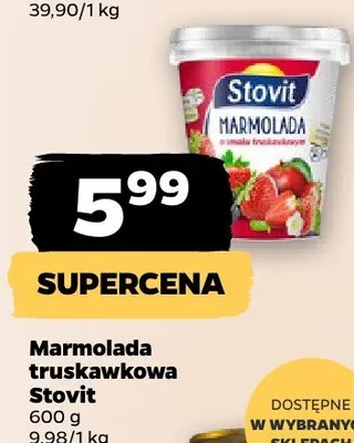 Marmolada truskawkowa promocja w Netto