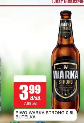 Piwo Warka Strong promocja w Bingo