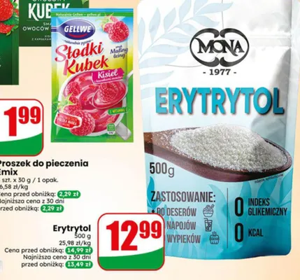 Kisiel Słodki Kubek Gellwe promocja w Dino
