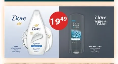 Żel pod prysznic Dove promocja w Drogerie Laboo