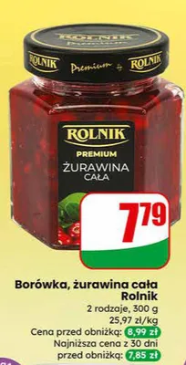 Żurawina cała promocja w Dino