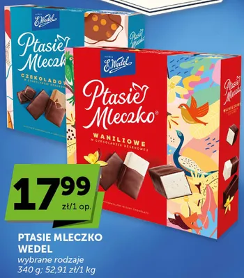 Ptasie Mleczko czekoladowe E.Wedel promocja w ABC