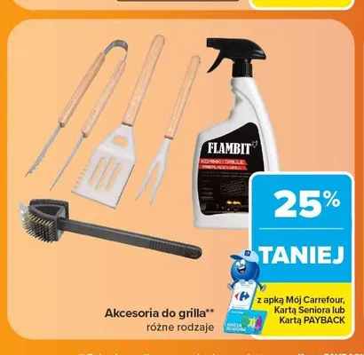 Akcesoria do grilla Flambit promocja w Carrefour