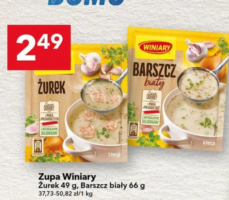 Zupa barszcz biały promocja w LEWIATAN