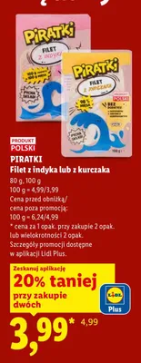 Filet z indyka lub z kurczaka promocja w Lidl