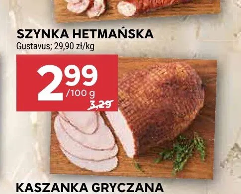 Szynka Hetmańska Gustavus promocja w Stokrotka