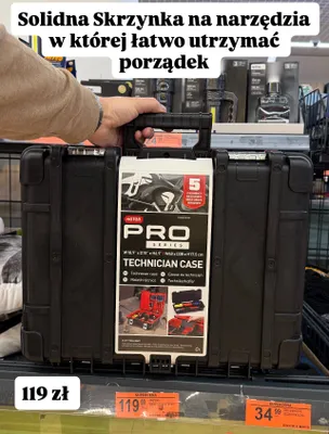 Skrzynka na narzędzia promocja w Biedronka