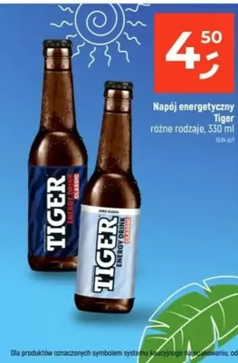 Napój energetyczny Tiger Zero Cukru promocja w Dealz