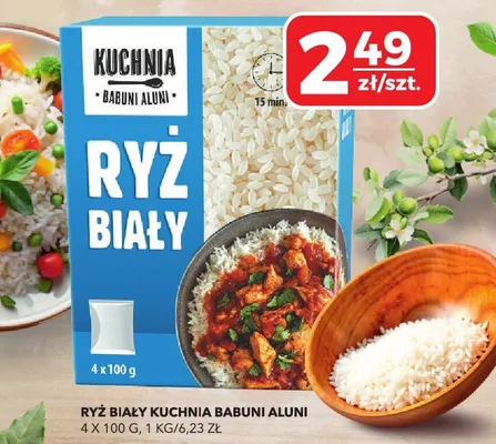 Ryż biały Kuchnia Babuni Aluni promocja w Top Market